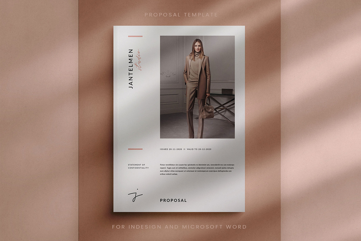 studio proposal, a Brochure Template by Occy Design