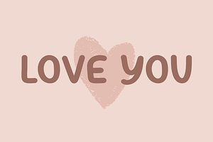 Love You Font