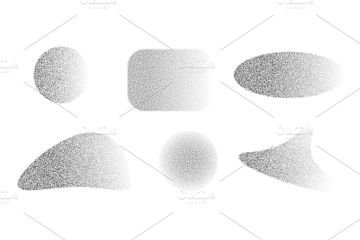 Grunge noise effects graphic, an Object Illustration by Tati_Kli