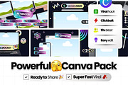Mock-Up Pack v1 Canva Templates, a Social Media Template by Virall (Thumbnail 3 of 10)