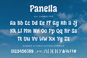 Panella - Groovy Display Font, a Script Font by AQR Studio (Thumbnail 8 of 9)
