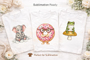 Sarcastic Teacher Sublimation, a Decorative Illustration by Artnoy (Thumbnail 5 of 18)