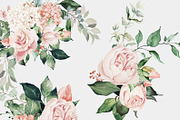 Clair & Blush - Summer Floral Set, an Illustration by studioequinox (Thumbnail 5 of 14)