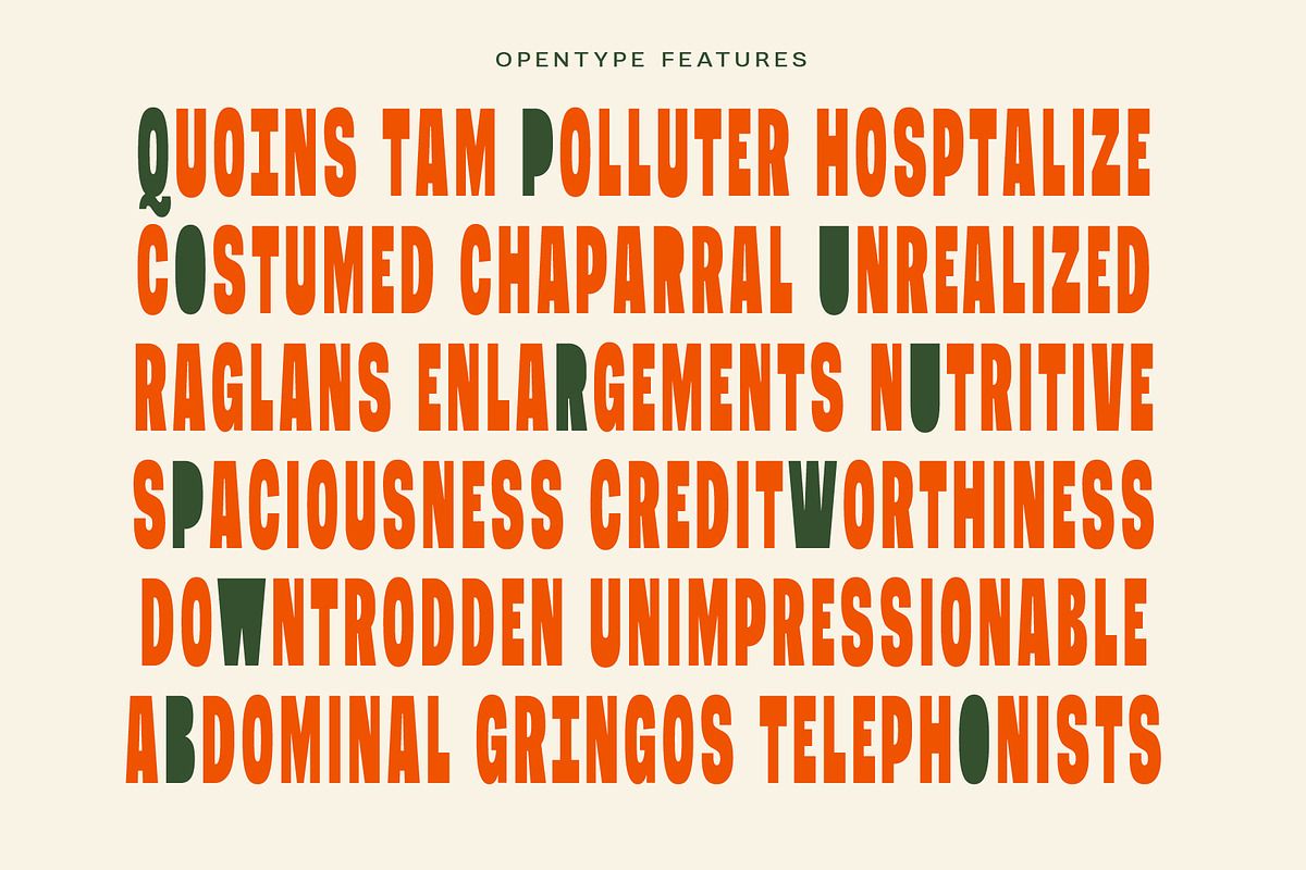 MTC Kraveline - Condensed Bold Font, a Sans Serif Font by Martype (Photo 9 of 9)
