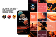 Cosmic Nomad Art Poster Collection, an Object Graphic by Struvictory.art (Thumbnail 7 of 9)
