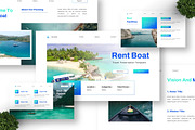 Rent Boat - Travel Google Slide, a Presentation Template by Deepslide Studio (Thumbnail 3 of 6)