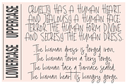 Wimmer, a Handwritten Font by Besttypeco (Thumbnail 2 of 5)