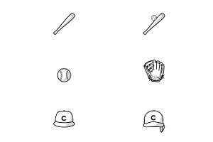 Baseball Icons