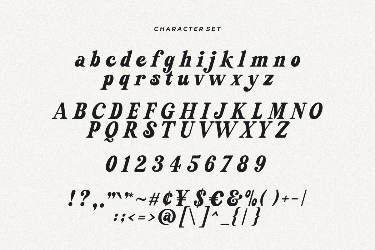 Sunday Eighties Font, a Serif Font by HansCo Studio (Photo 13 of 17)