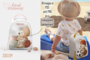 Teddy bear, an Illustration by TanyaSchuka (Thumbnail 4 of 5)