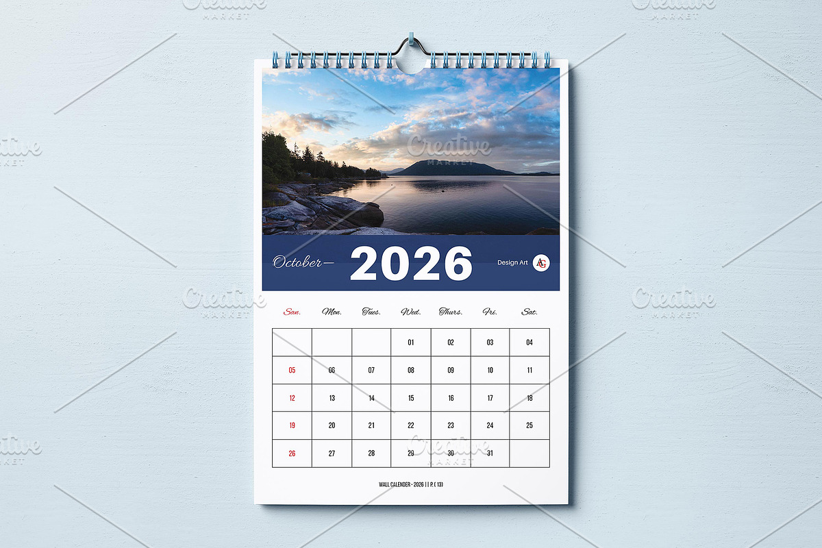 Digital Wall Calendar 26/27 Template, a Brochure Template by GoldenGrid Studio (Photo 13 of 16)