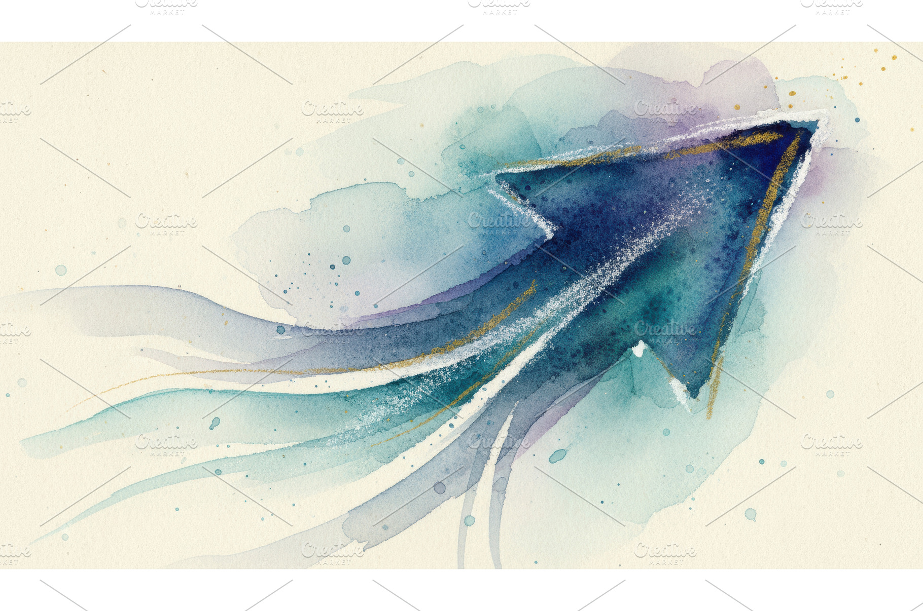 Abstract artistic watercolor, an Abstract Photo by Igor Tichonow