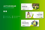 Activewear - Facebook Cover, a Social Media Template by Esensifiksi.studio (Thumbnail 1 of 3)