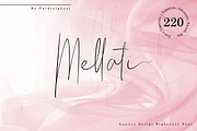 Mellati - Luxury Script Signature, a Script Font by Youthlabs Studio (Thumbnail 1 of 18)