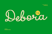 CS Debora – Handwritten Script Font, a Script Font by Craft Supply Co. (Thumbnail 1 of 8)