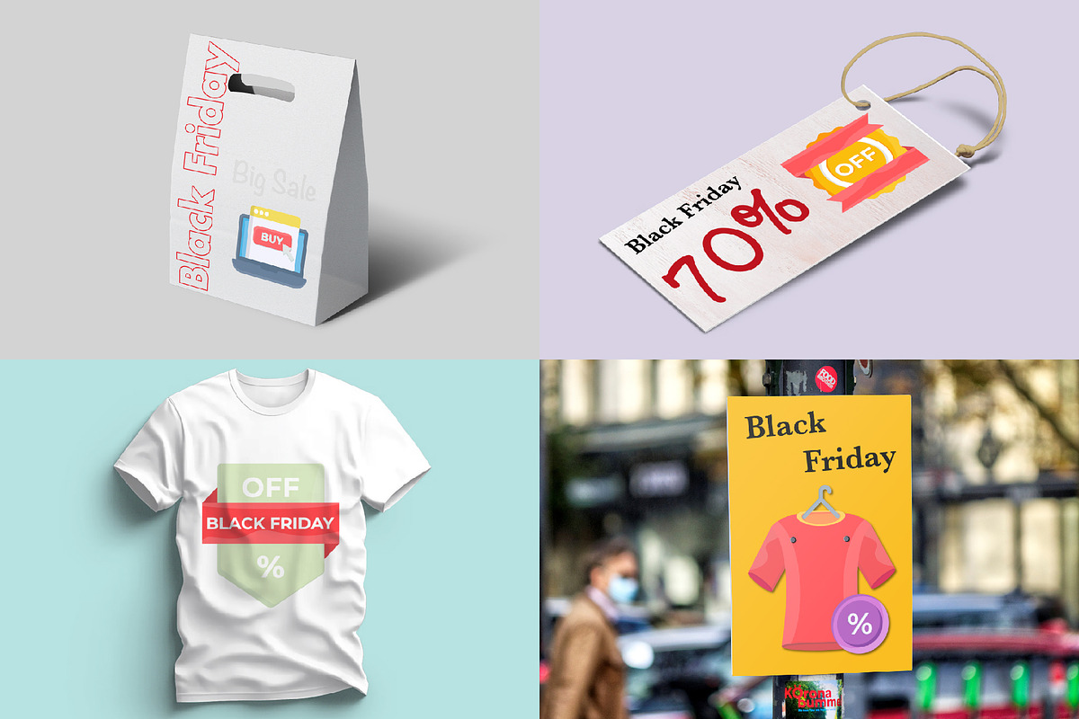Black Friday, Shopping, Discount, an Icon by Vector Stall (Photo 4 of 6)