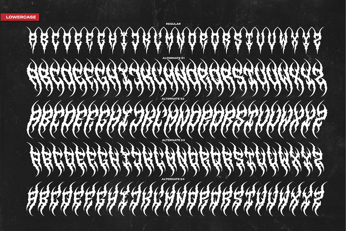 Shrivel | Black Metal Typeface, a Blackletter Font by Denustudios (Photo 12 of 12)