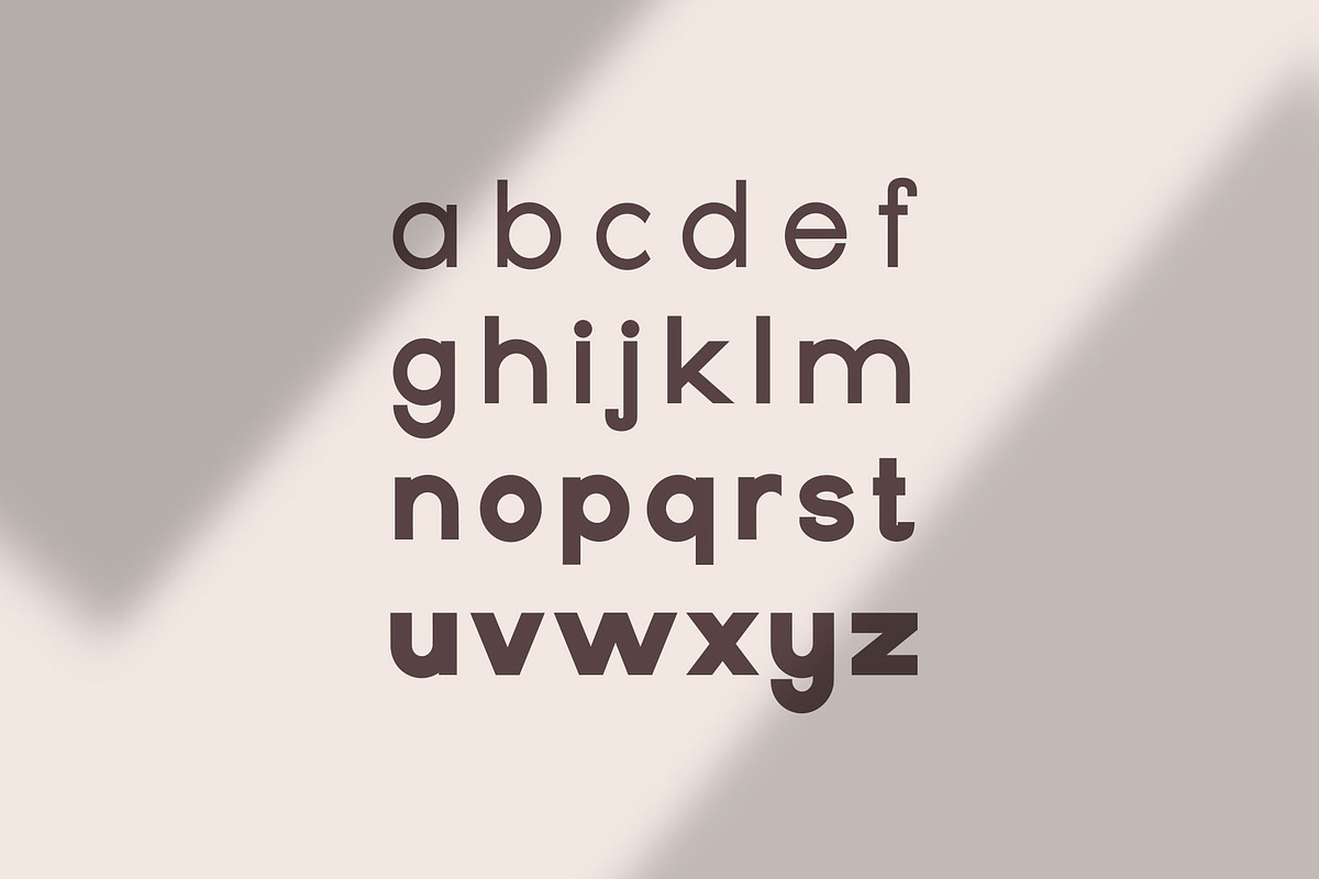 Geometrique | Sans Font Family preview 4