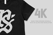 Los Angeles Apparel 23302 Crop Top, a Shirt Mockup by Pixel Sauce™ (Thumbnail 3 of 7)