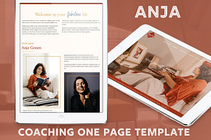 Anja // Elegant Coaching One-Page
