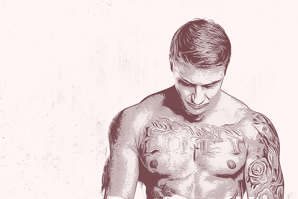Engraving Art Photoshop Effects, a Brushes & More by INTENTFX (Photo 12 of 27)