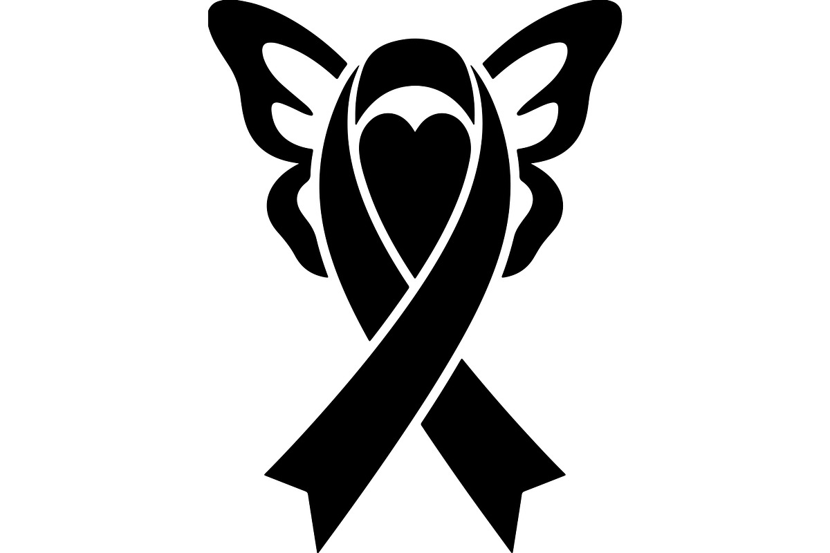 Breast Cancer Ribbon with Butterfly, a Seasonal Illustration by balal (Photo 16 of 17)