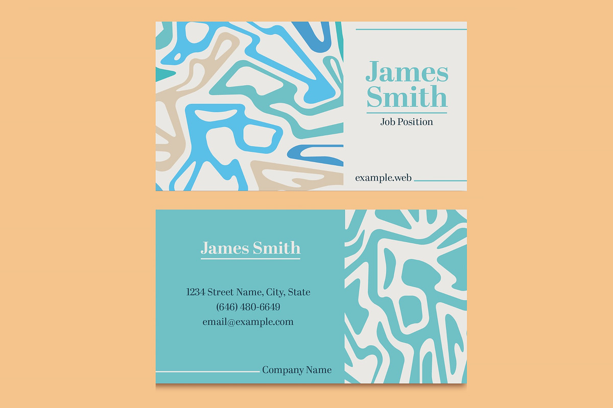 Contemporary Business Card, a Templates & Theme by studiogstock (Photo 3 of 3)