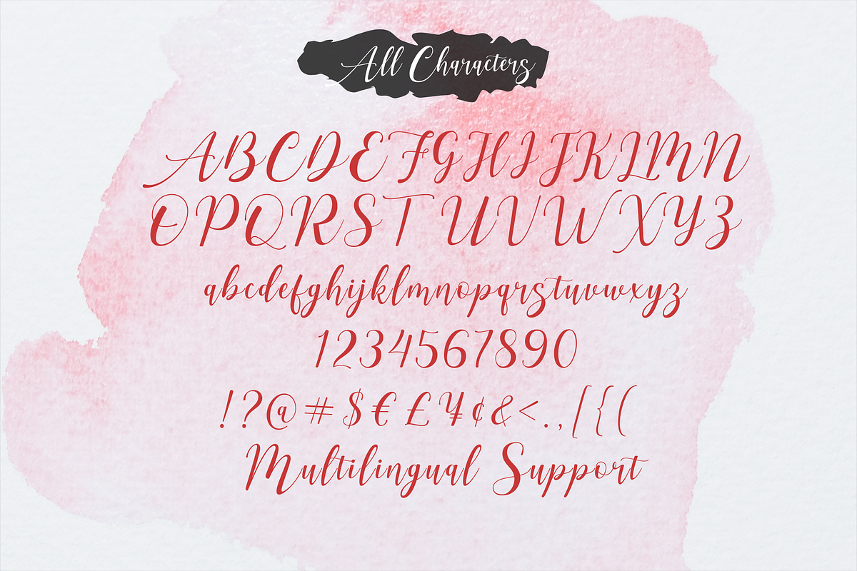aesthetica - elegant bouncy font, a Script Font by Java pep (Photo 10 of 11)