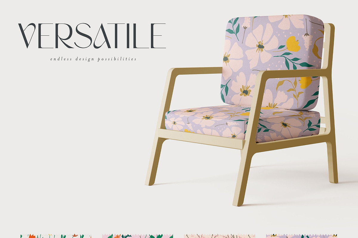 Hand Drawn Floral, Geo, & Abstract, a Texture Illustration by 7th Avenue Designs (Photo 41 of 54)