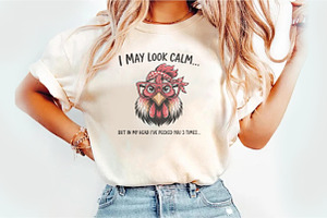 Chicken Png Sublimation, an Illustration by Watercolor design