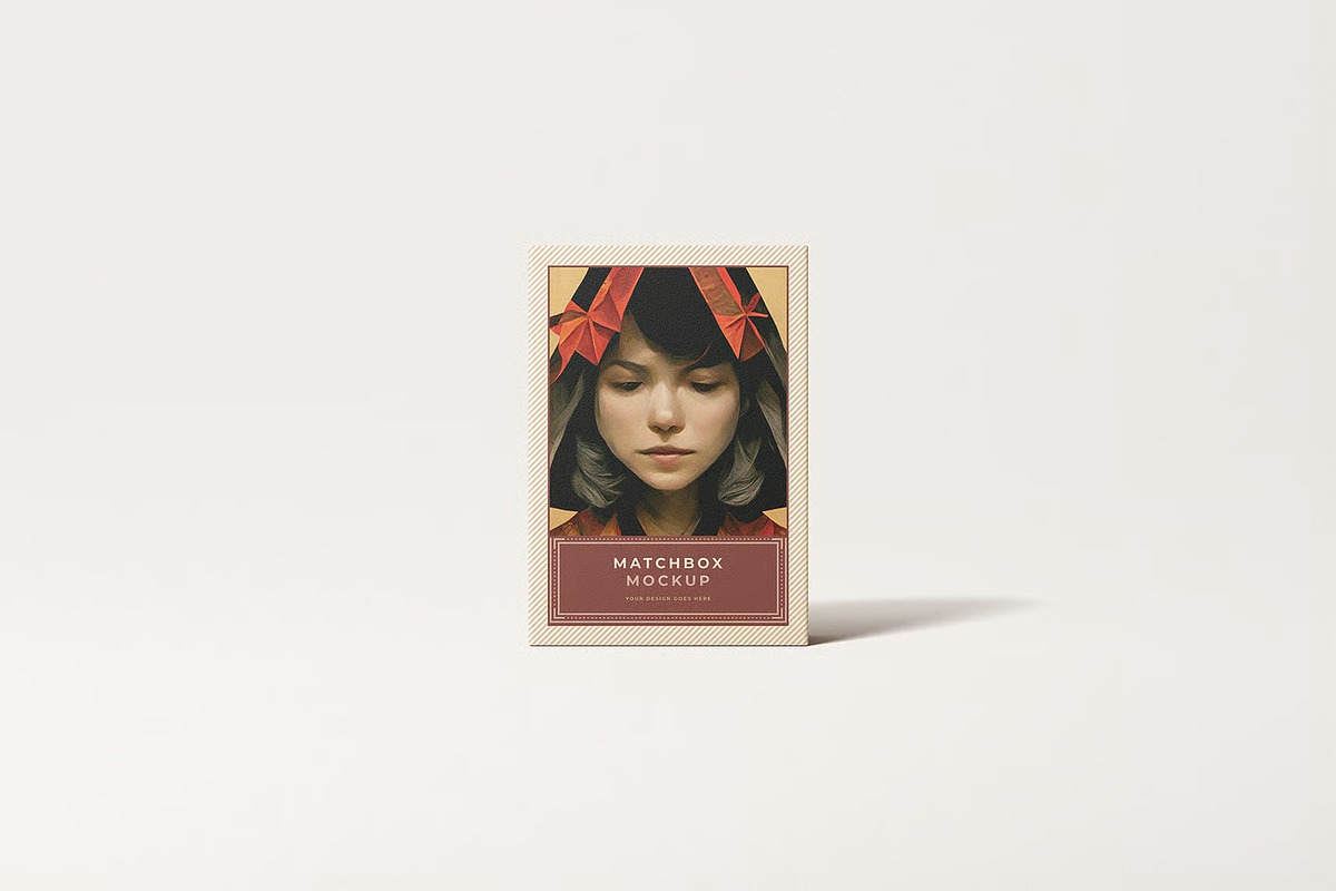 Matchbox Mockup, a Product Mockup by zpackcreative (Photo 4 of 6)