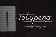 Totypena extended serif, a Script Font by The Traveling Fox (Thumbnail 5 of 5)