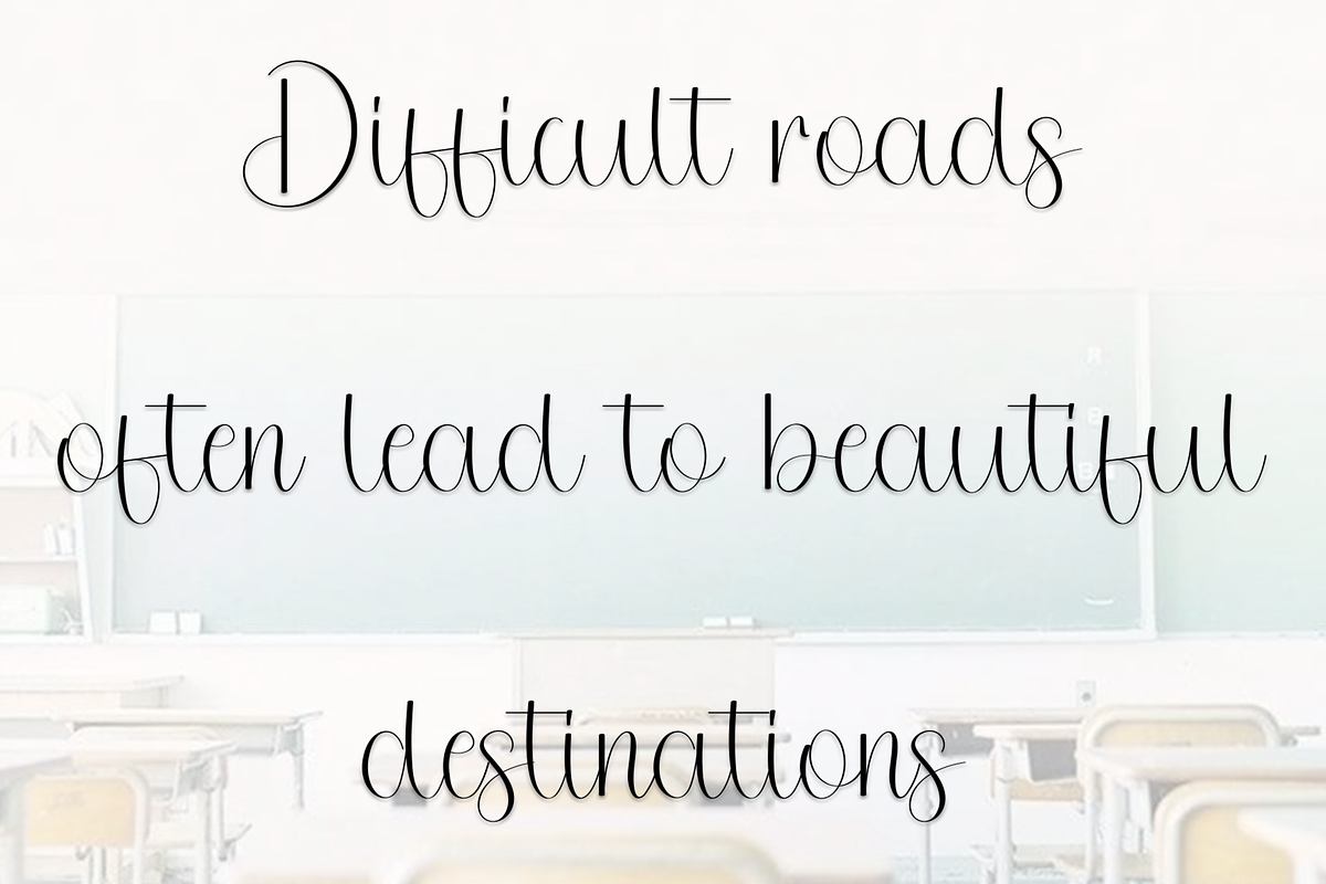 Simple Autography, a Handwritten Font by FreshTypeINK (Photo 8 of 8)