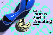 MorphoFunk – Abstract 3D Graphics, an Object Graphic by Neatly Made Studio (Thumbnail 3 of 10)