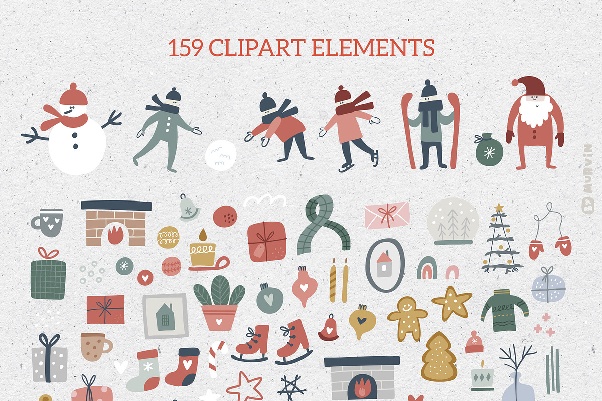 Christmas. Maps and cards creator, a Graphic by Murvin (Photo 3 of 16)