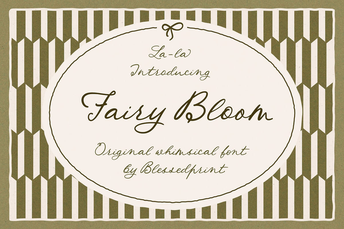 Fairy Bloom – Whimsical Font, a Handwritten Font by Blessed Print (Photo 22 of 22)