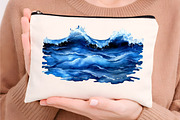 watercolor coastal clipart, an Illustration by GatewayDesign (Thumbnail 9 of 9)