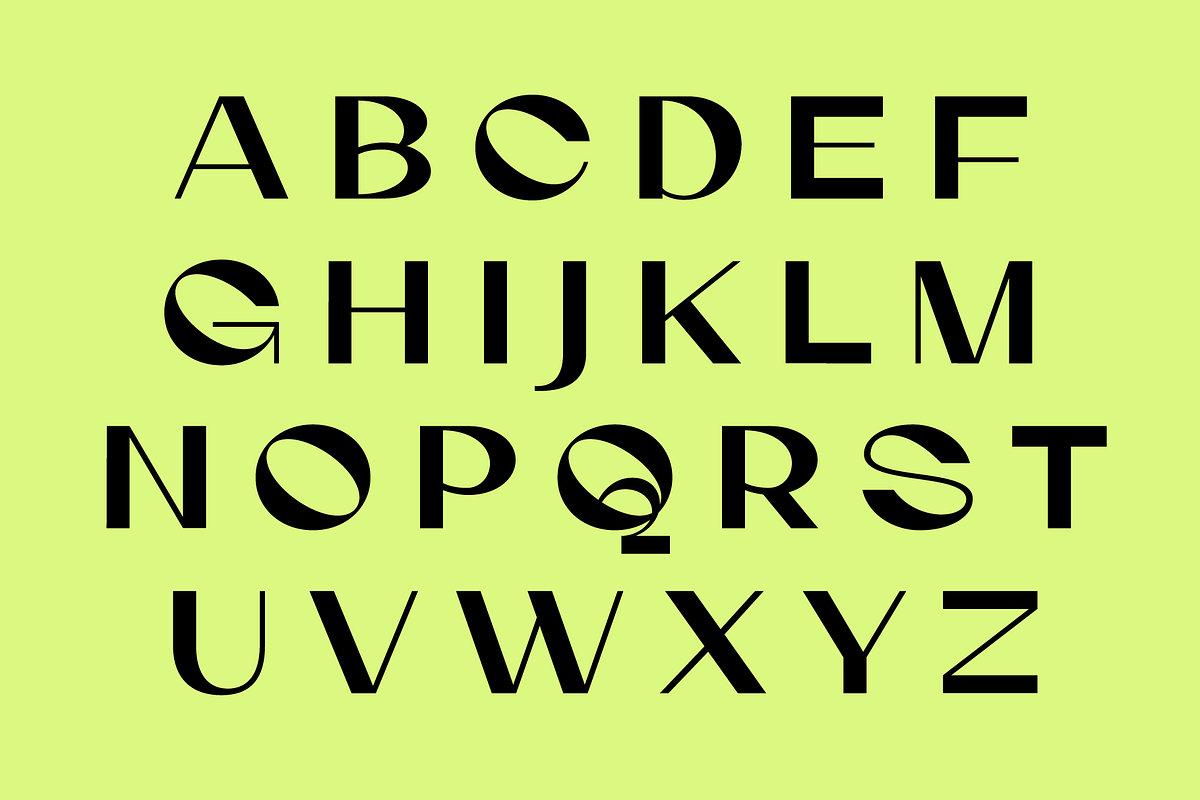 Gunter Display Font, a Sans Serif Font by That That Creative (Photo 10 of 20)