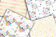 Cute Unicorns Collection, an Animal Illustration by Tanya Kart (Thumbnail 5 of 8)