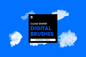 Cloud Shaper Photoshop Brushes