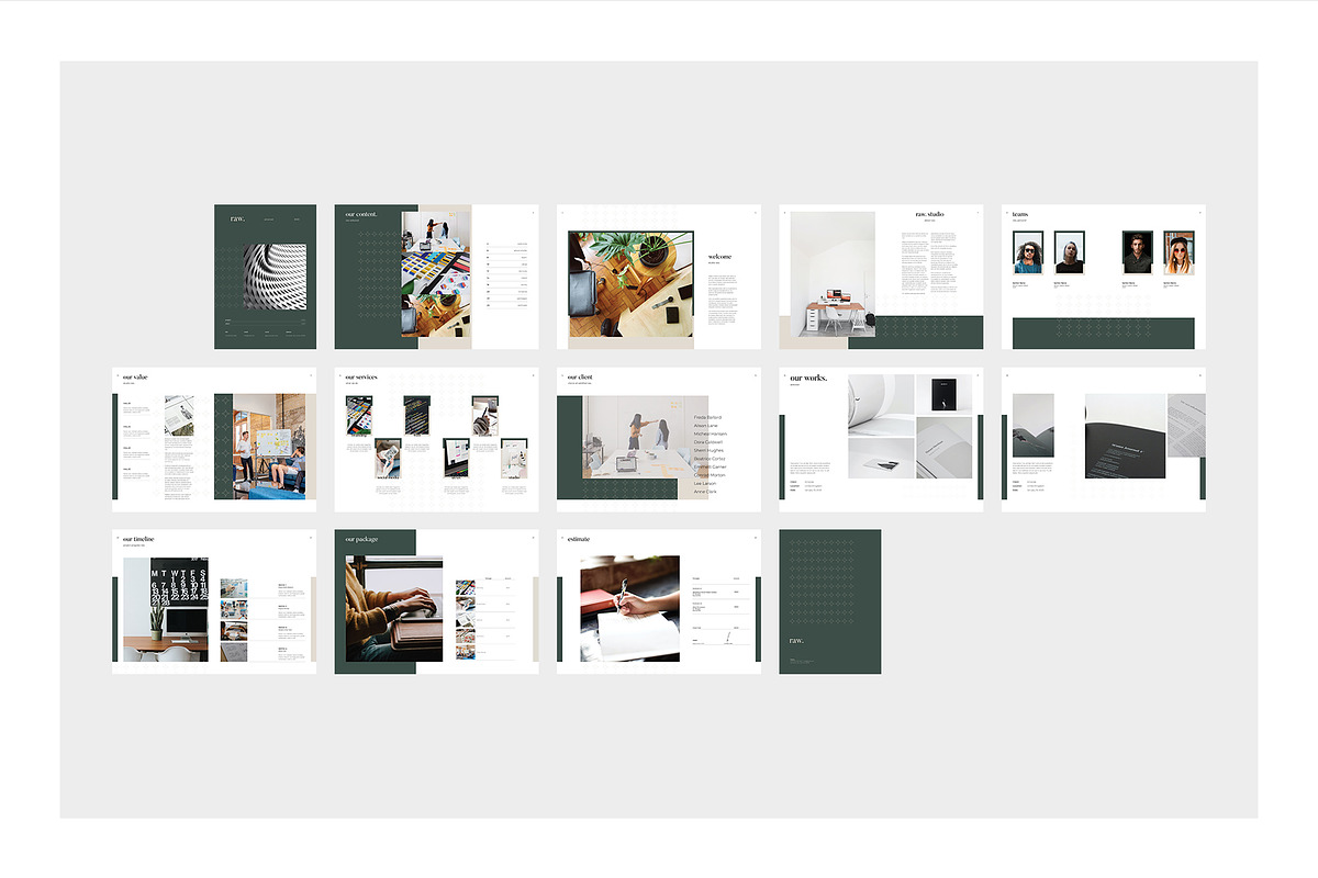 Raw Proposal, a Brochure Template by Loc Tropis (Photo 9 of 9)