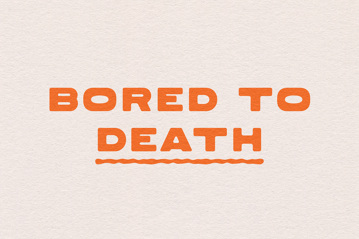Runaway | A Super Chunky Sans Serif, a Sans Serif Font by Yesterday's Type (Photo 3 of 3)
