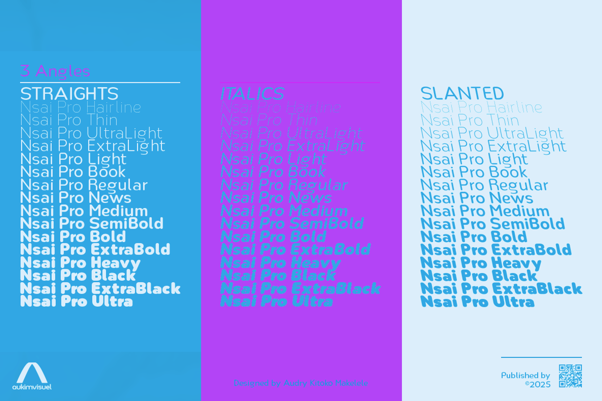 Nsai Pro Rounded Condensed, a Font by Aukimvisuel (Photo 4 of 12)