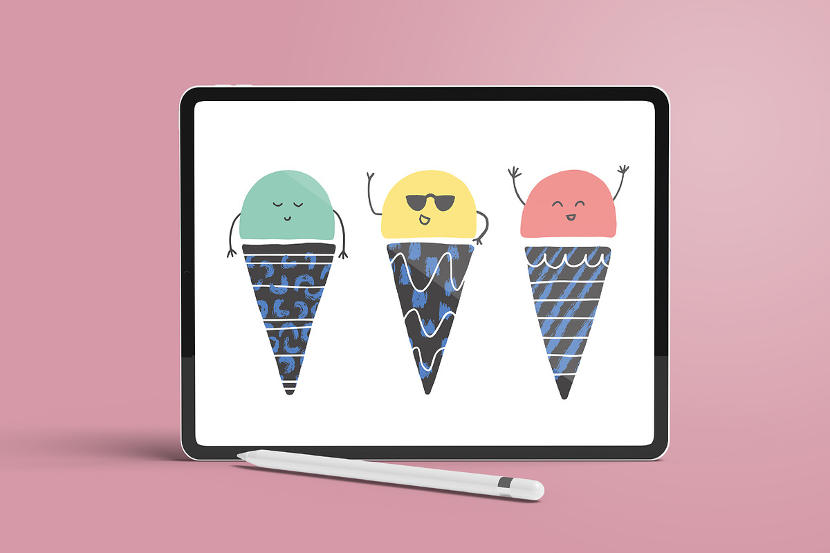 Summer Ice Cream Creator, an Object Graphic by MaNechaeva (Photo 9 of 16)
