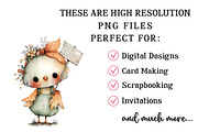 Whimsical Easter Chick Clipart, an Illustration by OK Design (Thumbnail 4 of 6)