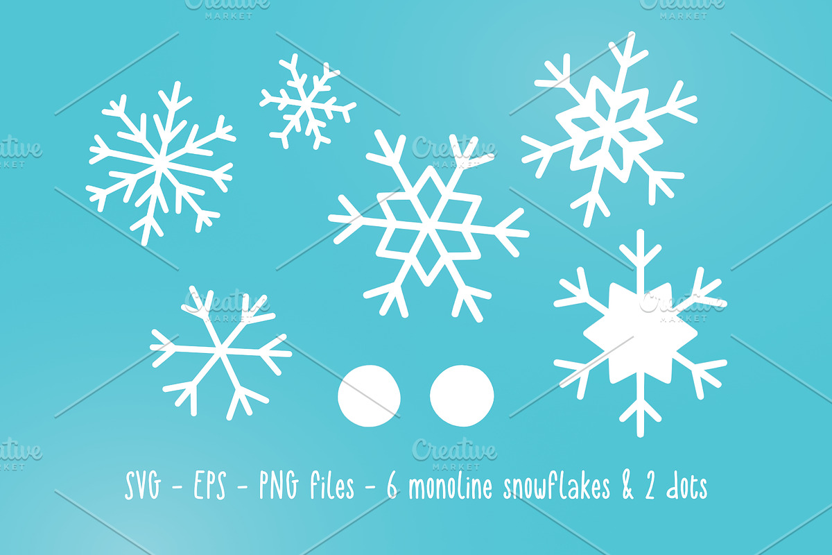 Simple Snowflakes, an Icon by kreart (Photo 2 of 4)