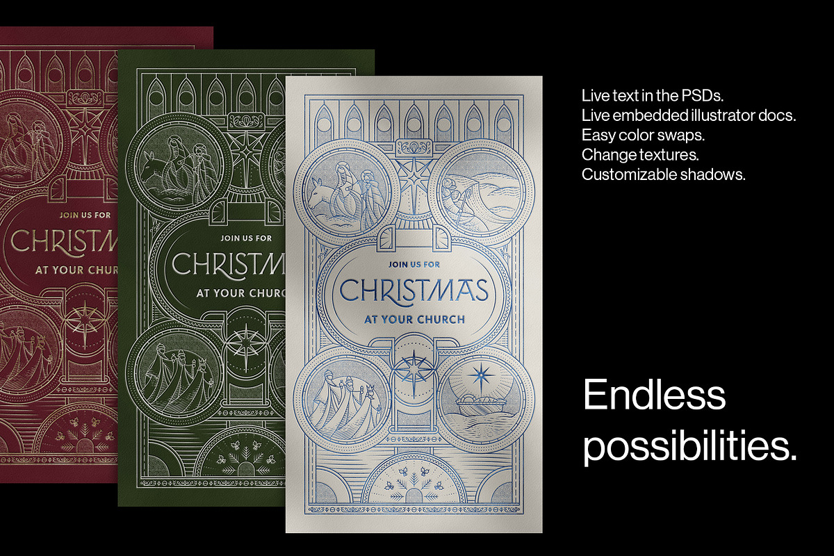 Christmas Sermon Series Pack, a Presentation Template by Doxology Creative (Photo 5 of 7)