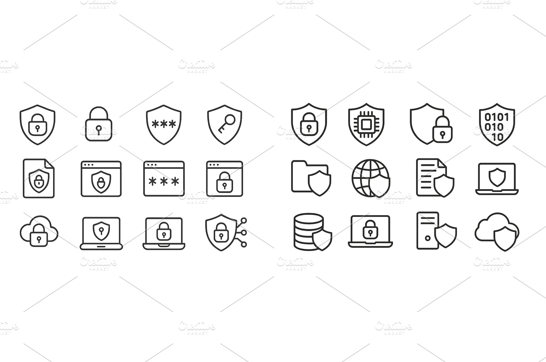 Diverse collection of cybersecurity, a Technology Photo by ZinetroN