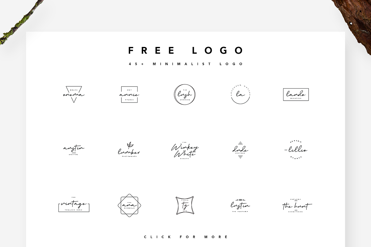 Nebbulla + 50 Minimalist Logo preview 6
