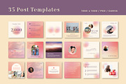 Instagram: Soft Dreams, a Social Media Template by Liseno Designs (Thumbnail 3 of 8)